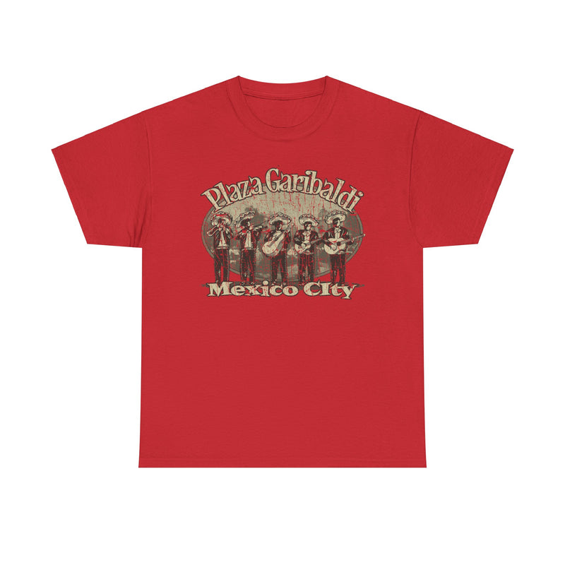 Load image into Gallery viewer, Plaza Garibaldi Mexico City Marriachi Music T-shirt
