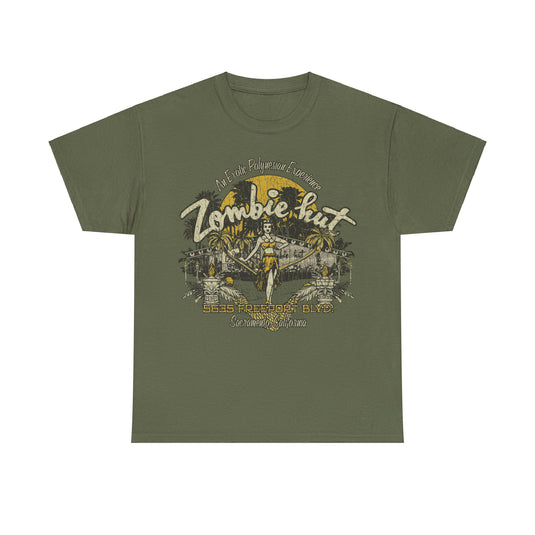 Zombie Hut California Polynesian Restaurant T-shirt