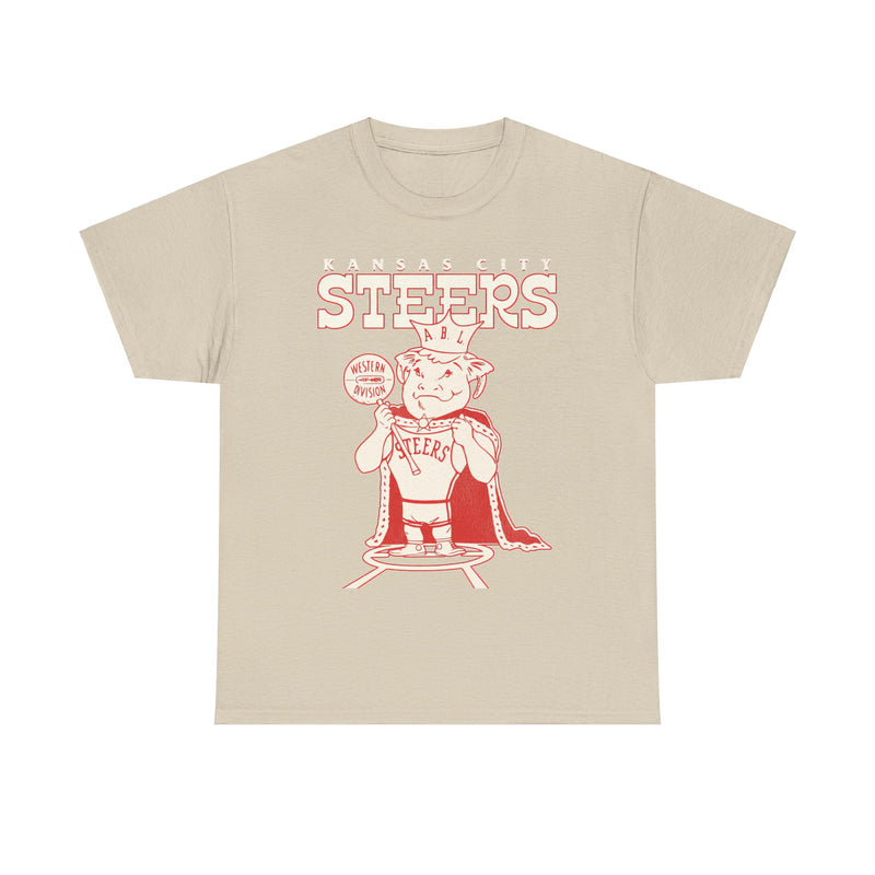 Load image into Gallery viewer, Kansas City Steers Basketball Team Nostalgic Retro T-shirt
