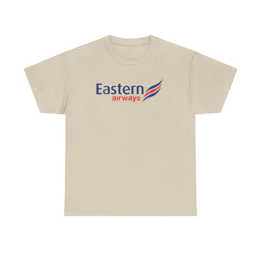 Eastern Airways Vintage Airline Logo T-Shirt - Aviation Enthusiast