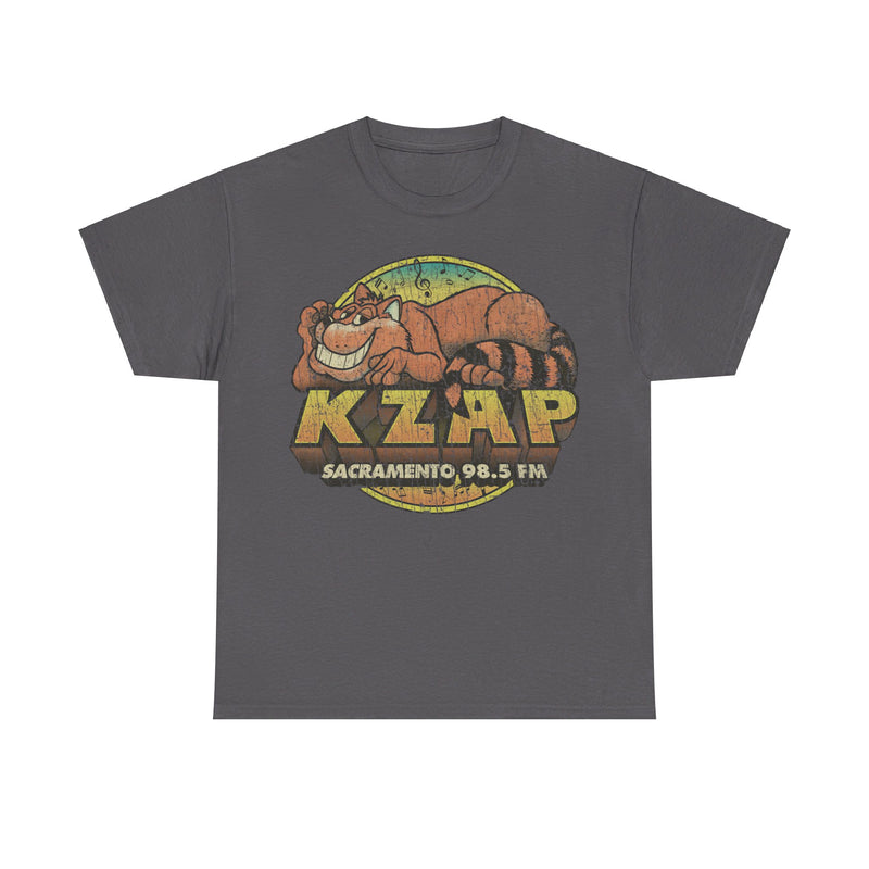 Load image into Gallery viewer, KZAP Sacramento 98.5 FM California Radio Station T-shirt
