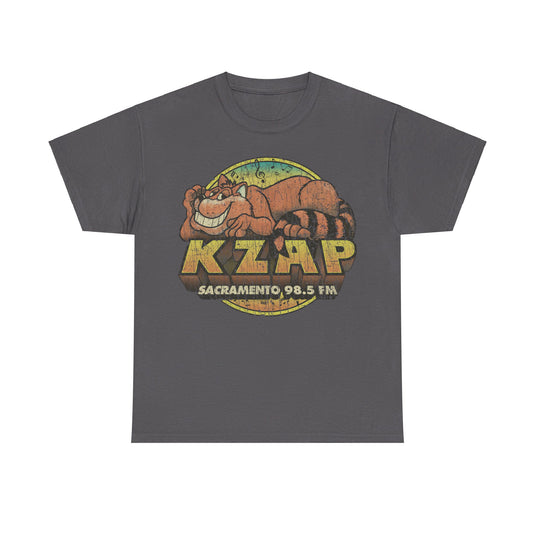 KZAP Sacramento 98.5 FM California Radio Station T-shirt