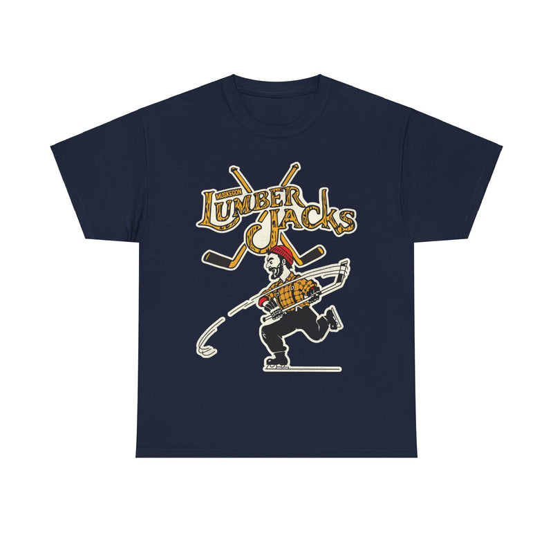 Load image into Gallery viewer, Muskegon Lumberjacks Michigan Hockey Team T-shirt
