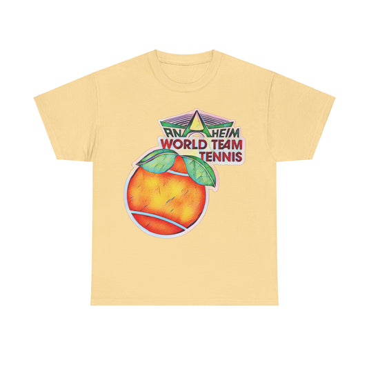 Anaheim Oranges California World Team Tennis T-shirt