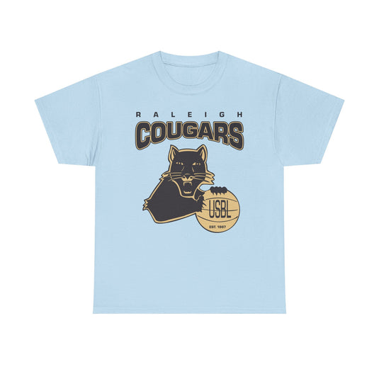 Raleigh Cougars North Carolina Basketball 1997-1999 T-shirt