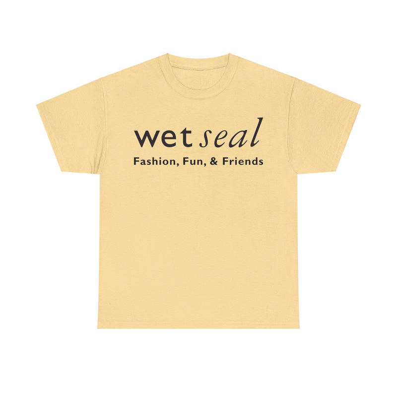 Load image into Gallery viewer, Wet Seal Retail Store Logo T-Shirt: “Fashion, Fun &amp; Friends”
