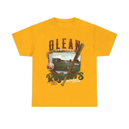 Olean Refiners Est 1905 New York Baseball T-shirt