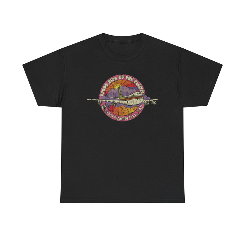 Load image into Gallery viewer, Continental Airlines 1971 Distressed Print T-shirt
