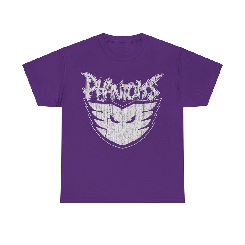 Load image into Gallery viewer, Philadelphia Phantoms Pennsylvania White Logo Ice Hockey T-shirt
