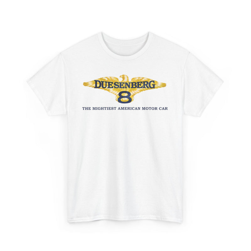Load image into Gallery viewer, Duesenberg 8 The Mightiest American Motor Car Eagle T-shirt
