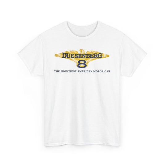 Duesenberg 8 The Mightiest American Motor Car Eagle T-shirt