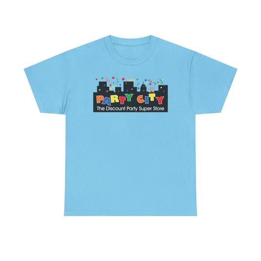 Party City T-Shirt Bankrupt Party Supply Store Vintage Logo Tee