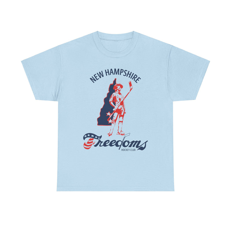 Load image into Gallery viewer, New Hampshire Freedoms Northeastern Hockey League 1978 T-shirt
