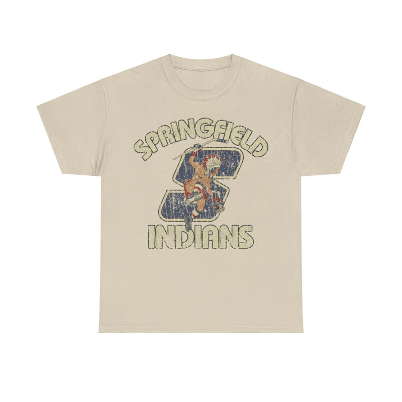 Load image into Gallery viewer, Springfield Indians Hockey 1974 Nostalgic T-shirt
