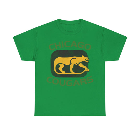 Chicago Cougars Illinois Ice Hockey T-shirt