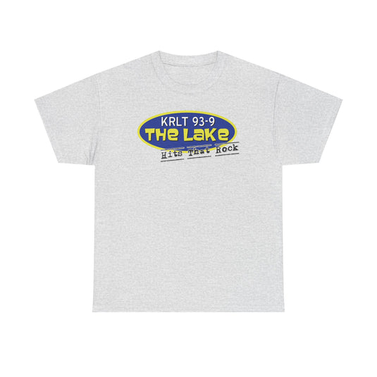 KRLT 93.9 The Lake T-Shirt - Radio Station Logo Tee - Rock Music