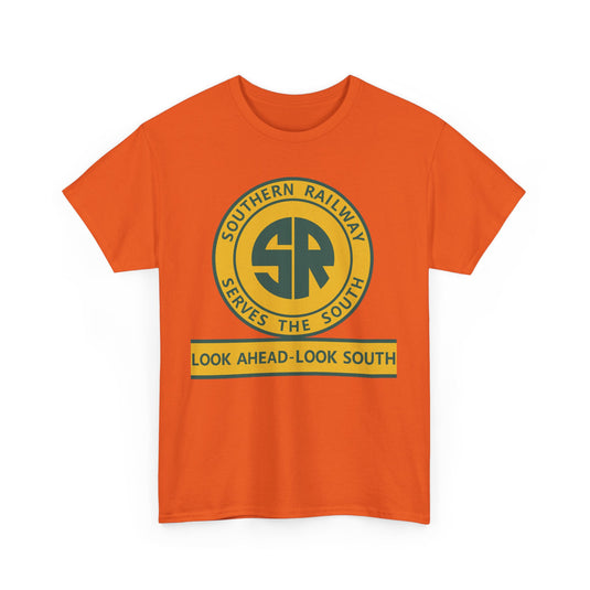 Southern Railway Serves The South Vintage Railroad Logo T-Shirt