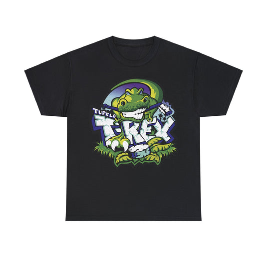 Tupelo T-Rex Hockey 1998 Nostalgic Logo T-shirt