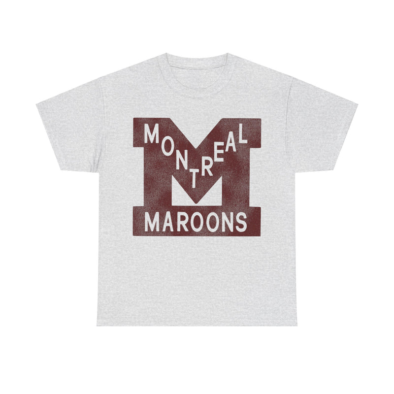 Load image into Gallery viewer, Montreal Maroons Logo Hockey Team T-shirt
