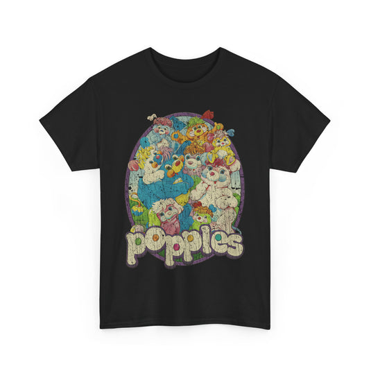 Popples Friendship Crew 1986 Nostalgic Toy T-shirt