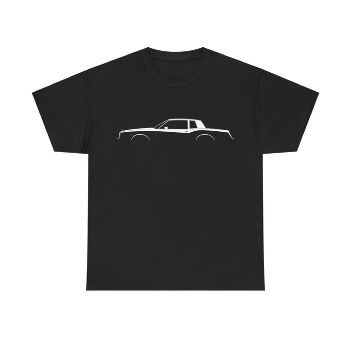 Chevrolet Monte Carlo Sport Coupe 1984 Silhouette Car T-shirt