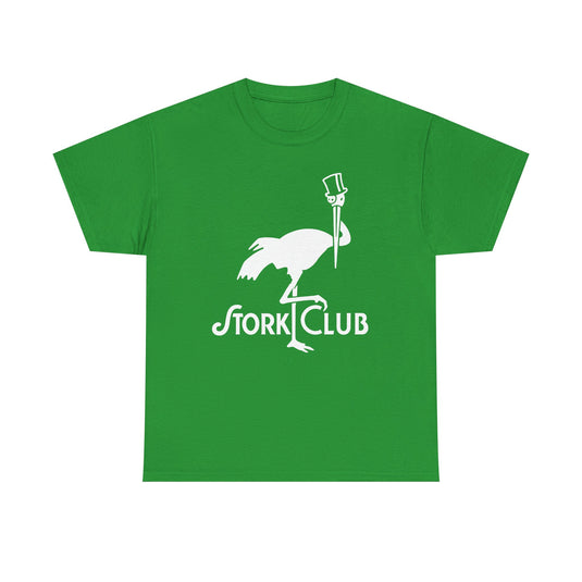 Stork Club T-Shirt - Nightclub Restaurant Industry Defunct Logo Tee