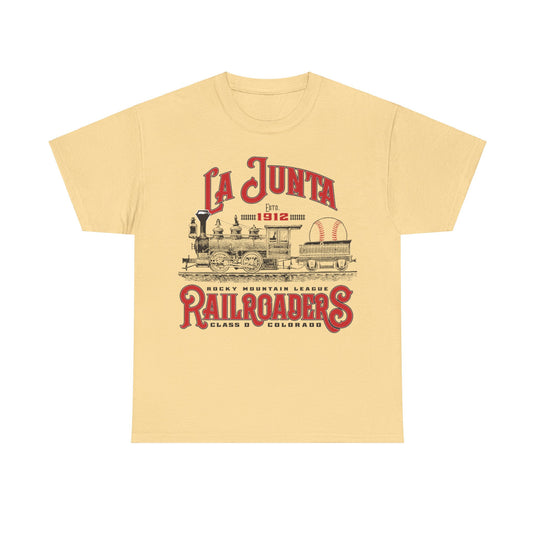 La Junta Railroaders Est 1912 Colorado Baseball T-shirt