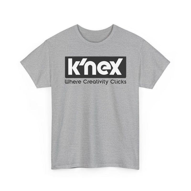 Load image into Gallery viewer, K&#39;NEX Defunct Building Toys T-Shirt Where Creativity Clicks Construction Set Tee
