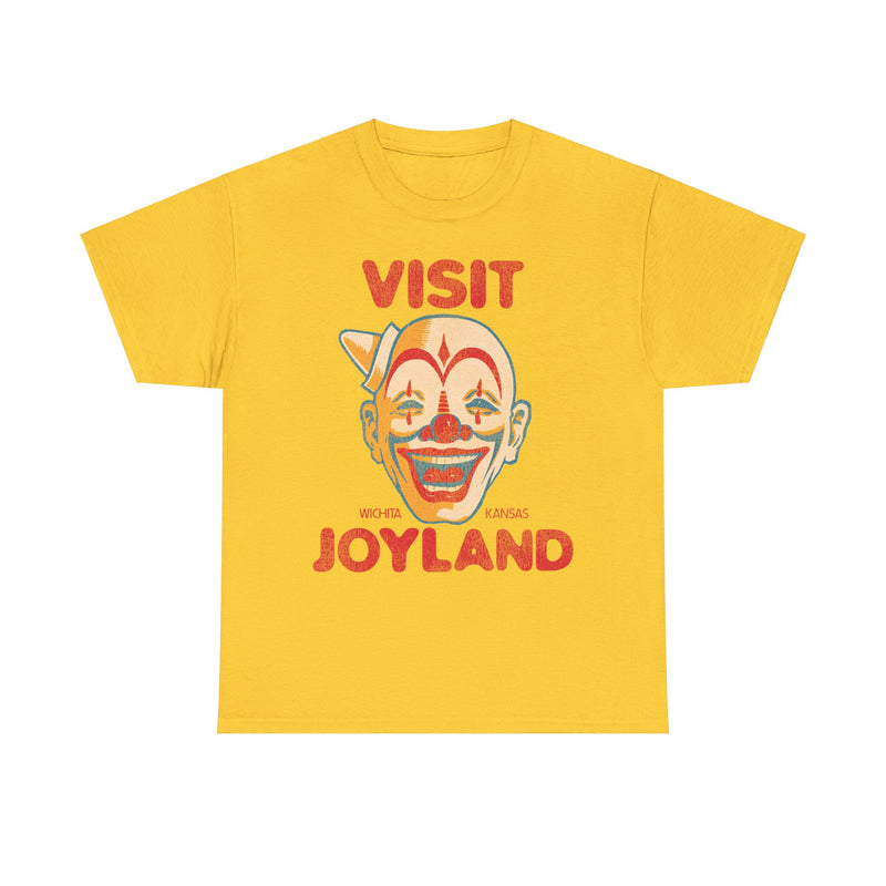 Load image into Gallery viewer, Visit Joyland Amusement Park 1949 Wichita Kansas Theme Park Clown T-shirt
