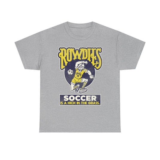 Tampa Bay Rowdies Soccer is a Kick in the Grass Retro Nostalgic T-shirt