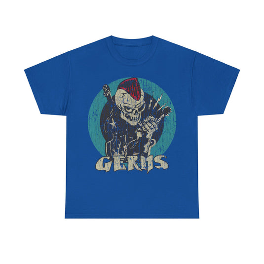 Germs Skull Ripper 1979 Music Band T-shirt