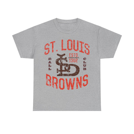 St Louis Browns Est 1902 Baseball Team T-shirt