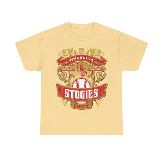 Wheeling Stogies Est 1877 West Virginia Baseball T-shirt