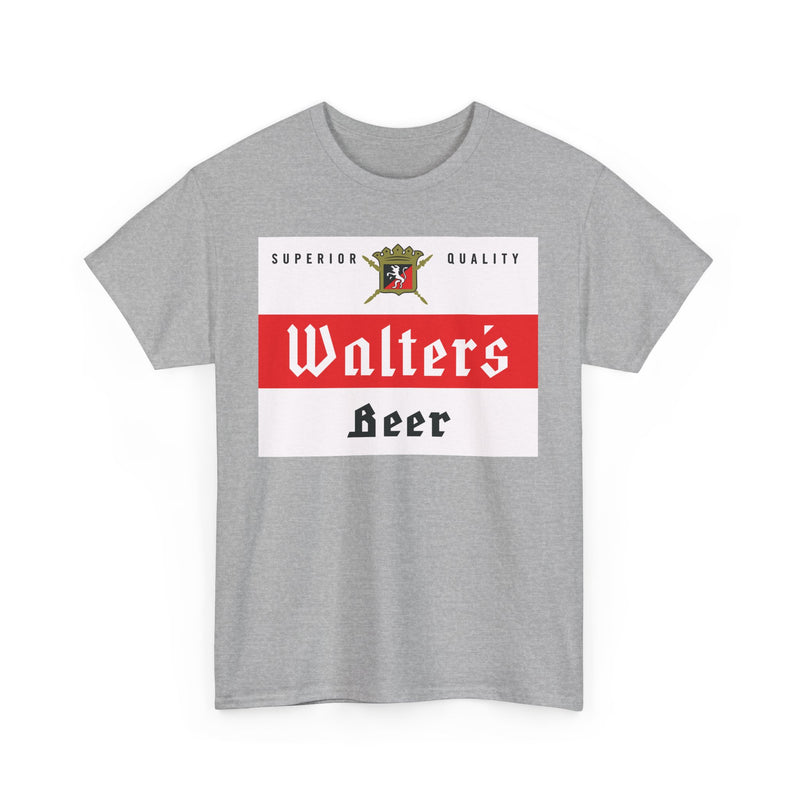Load image into Gallery viewer, Walter&#39;s Beer Superior Quality Logo Brewery Brand T-Shirt
