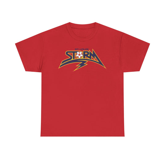 St. Louis Storm Missouri Soccer 1989-1992 T-shirt