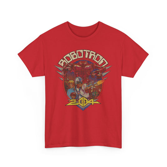 Robotron 2084 1982 Robot Video Game T-shirt