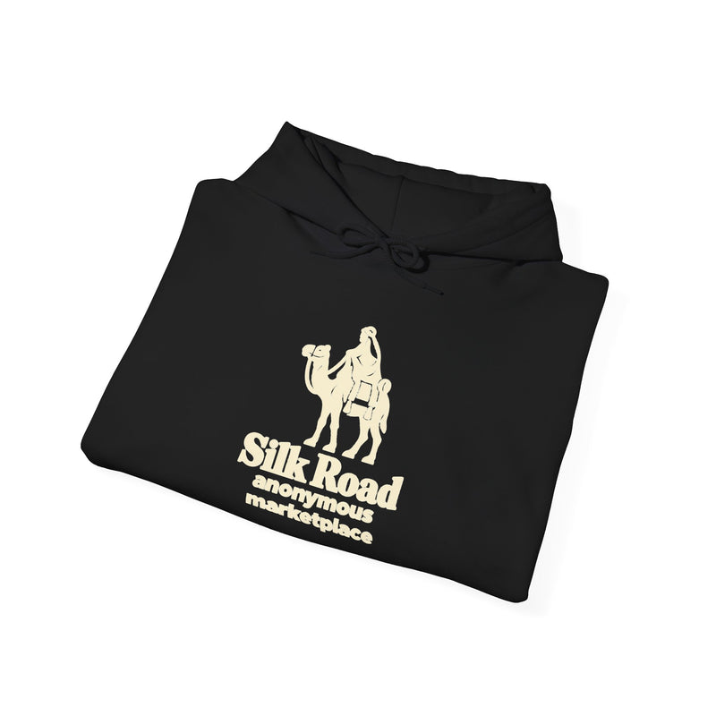 Load image into Gallery viewer, Silk Road Anonymous Marketplace Nostalgic Logo Pullover Hoody
