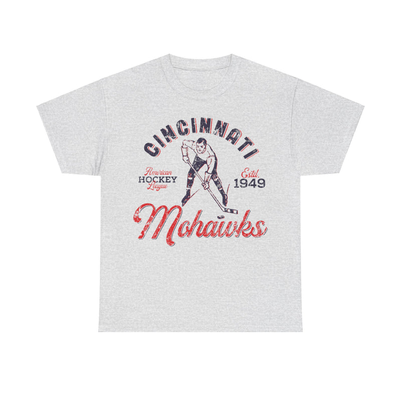 Load image into Gallery viewer, Cincinnati Mohawks Est 1949 Ohio Hockey Team T-shirt
