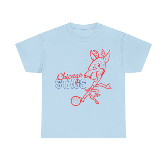 Chicago Stags Basketball Nostalgic Retro T-shirt