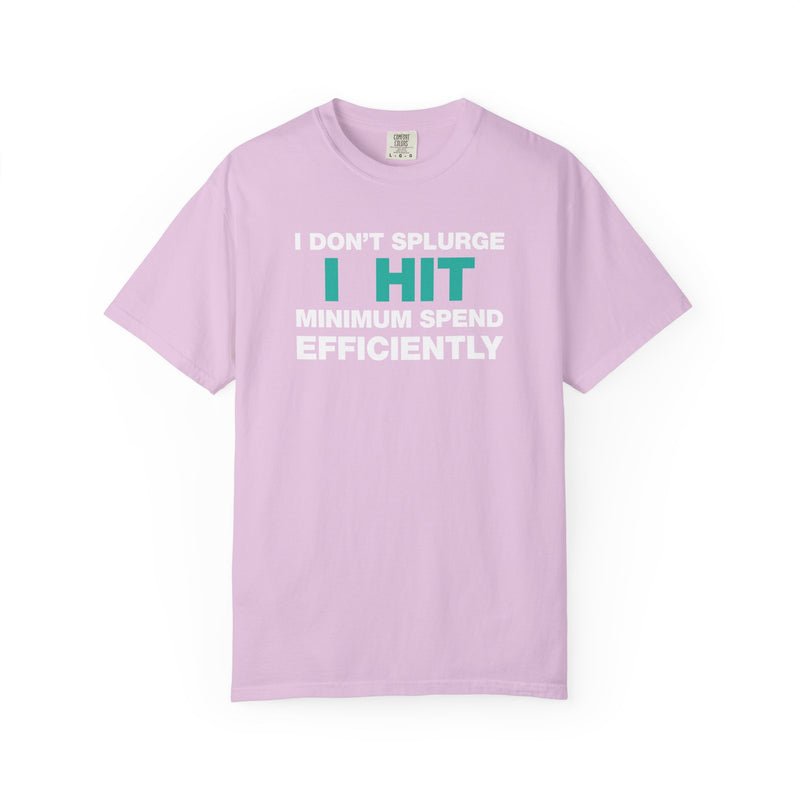 Load image into Gallery viewer, Minimum Spend Credit Card Bonus Point Miles Travel Teal T-shirt
