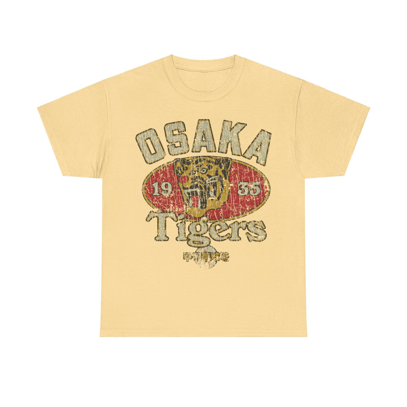 Load image into Gallery viewer, Osaka Tigers 1935 Baseball Distressed Print T-shirt
