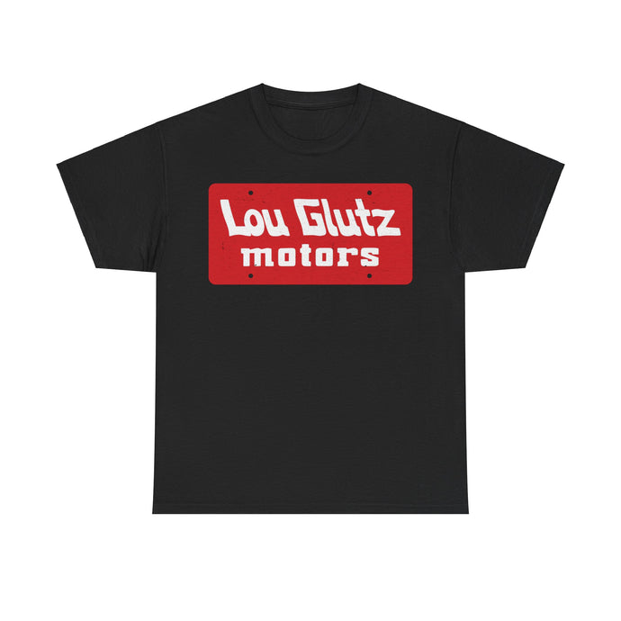 Lou Glutz Motors Car Dealership Nostalgic T-shirt