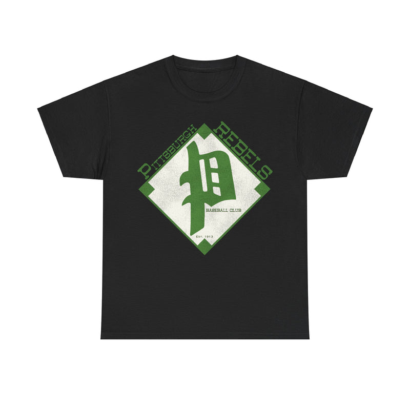 Load image into Gallery viewer, PIttsburgh Rebels Est 1913 Nostalgic Retro Baseball Team T-shirt
