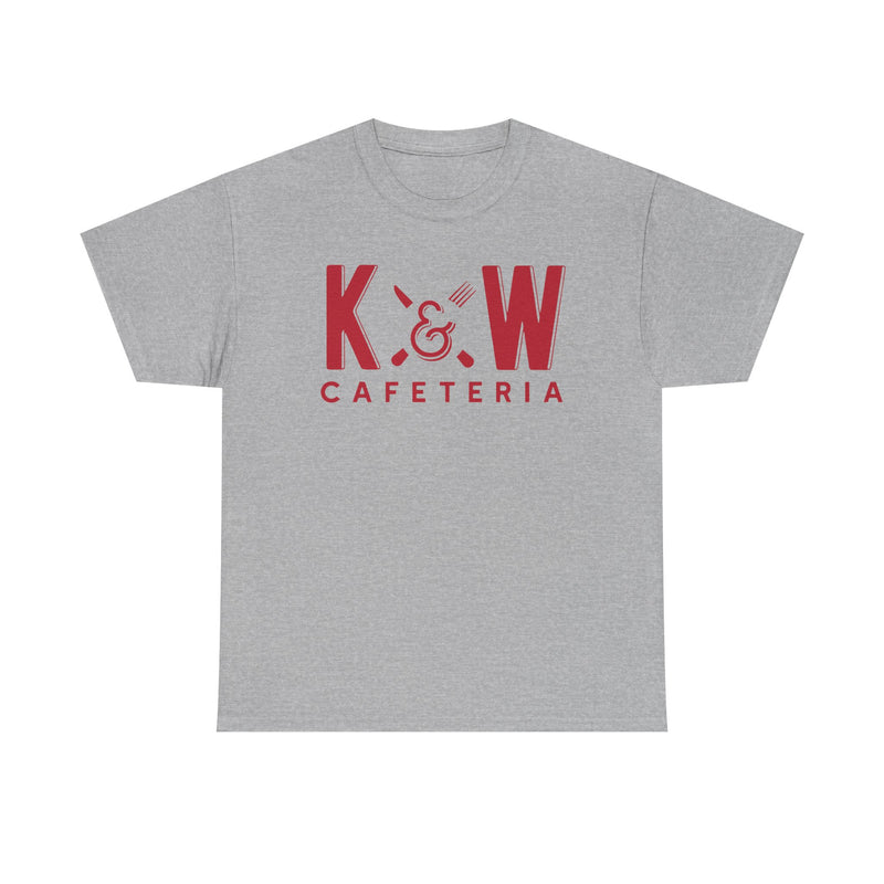 Load image into Gallery viewer, K&amp;W Cafeteria T-Shirt - Restaurant Industry Bankrupt Logo Tee
