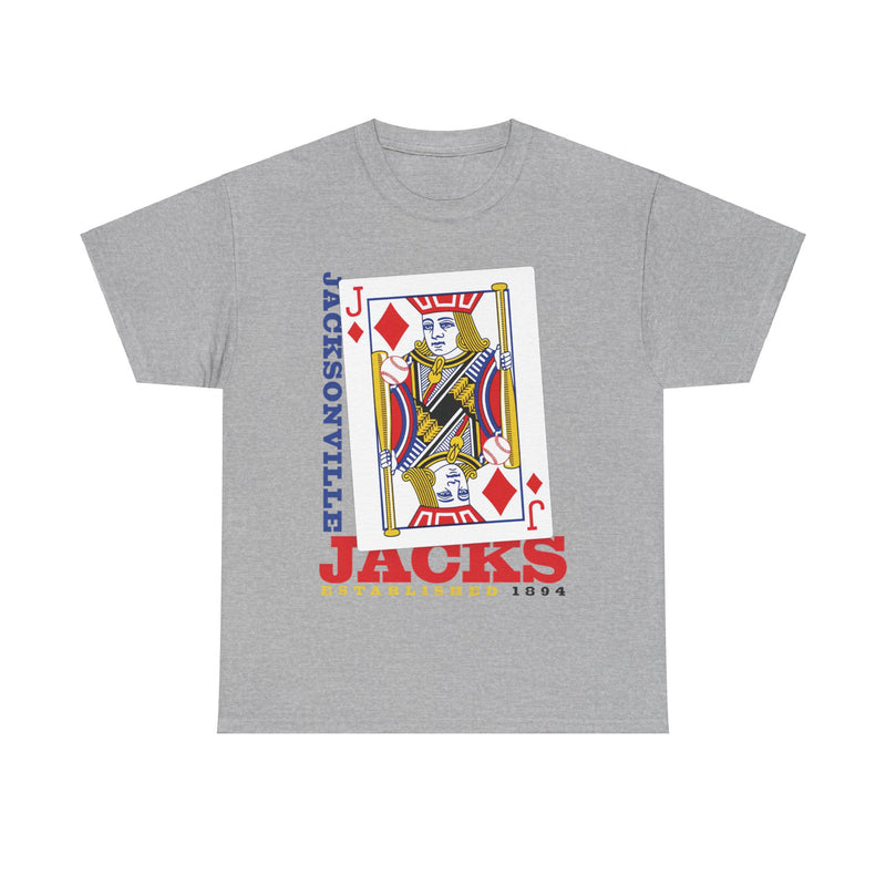 Load image into Gallery viewer, Jacksonville Jacks Est 1894 Texas Baseball T-shirt
