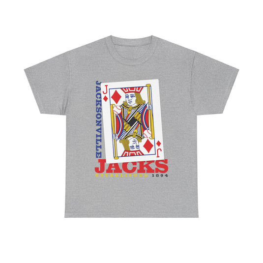 Jacksonville Jacks Est 1894 Texas Baseball T-shirt