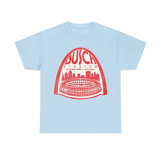 St Louis Busch Stadium Nostalgic Retro Baseball T-shirt