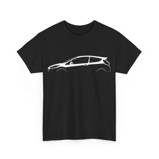 Ford Fiesta ST Mk VI Silhouette Car T-shirt