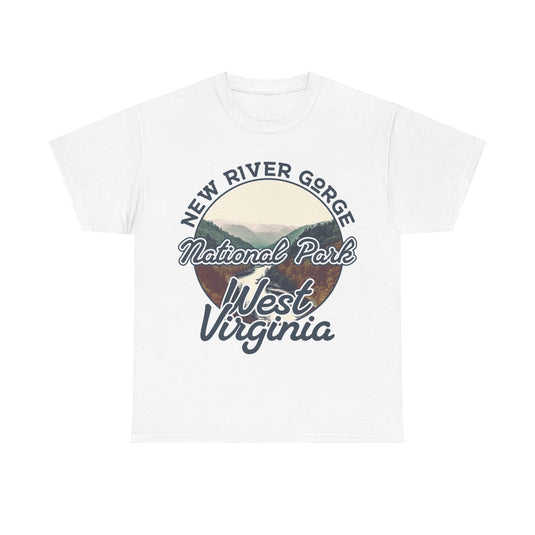 New River Gorge National Park West Virginia Poster Print T-shirt