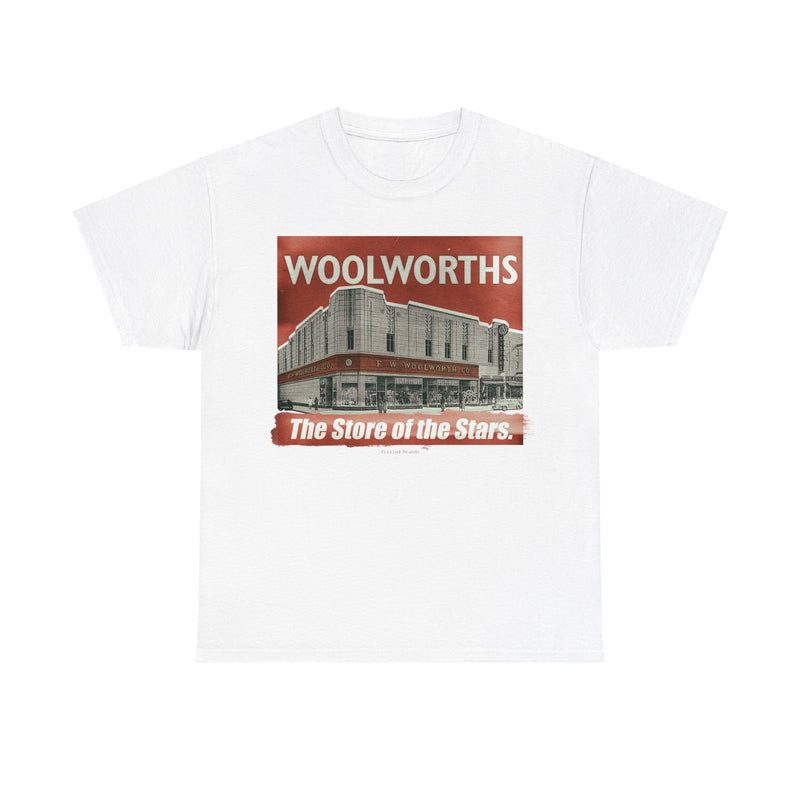 Load image into Gallery viewer, Woolworths Retail Store of the Stars Nostalgic Logo T-shirt
